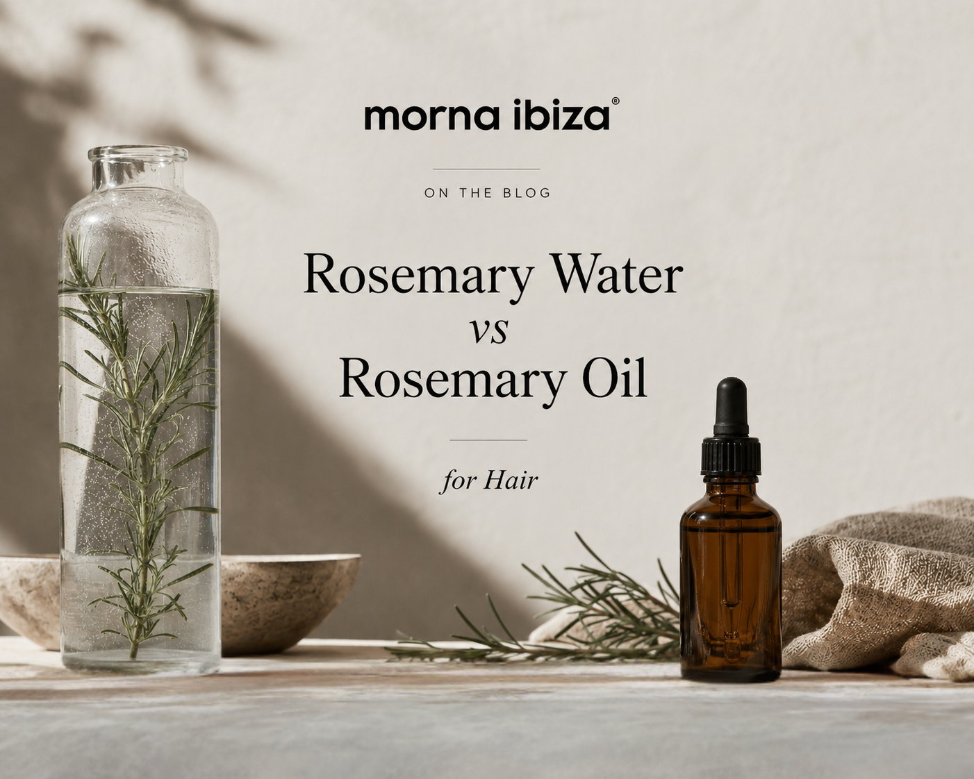 Rosemary Water vs Rosemary Oil for Hair: Which Is Better?