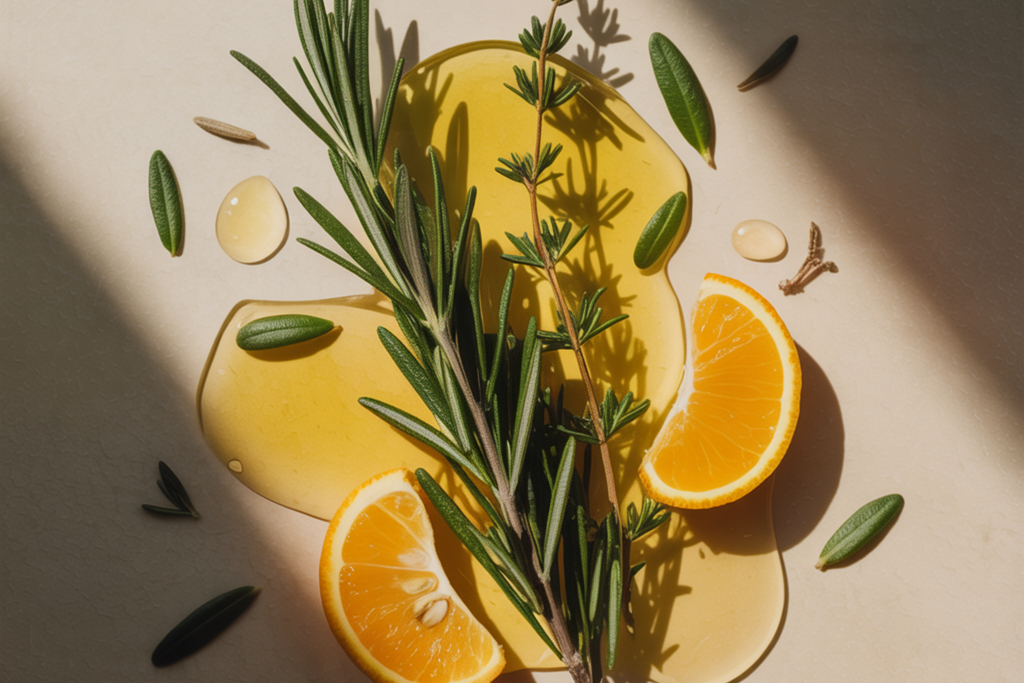 Rosemary and thyme solid conditioner